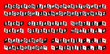 Checker Font Poster 5