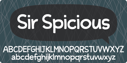 Sir Spicious Font Poster 1