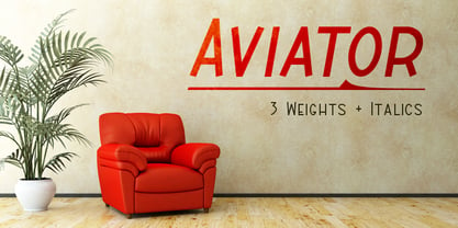 ABTS Aviator Font Poster 1