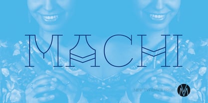 Machi Font Poster 4