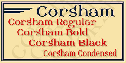 Corsham Fuente Póster 1