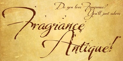 Fragrance Font Poster 8