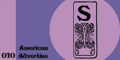 American Advertise 010 Font Poster 2
