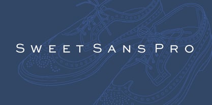 Sweet Sans Pro Font Poster 2