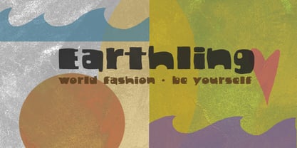 Earthling Font Poster 2