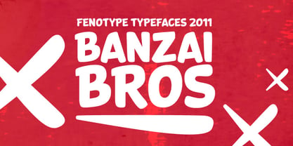 Banzai Bros Font Poster 1