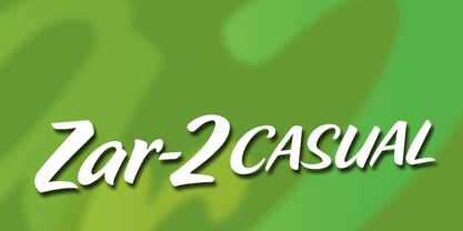 Zar2 Casual Fuente Póster 1