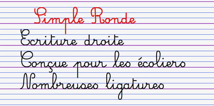 Simple Ronde Font Poster 3