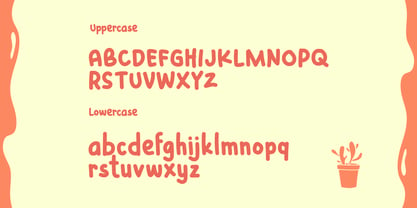 My Home Font Poster 2