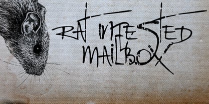 Rat Infested Mailbox Fuente Póster 1