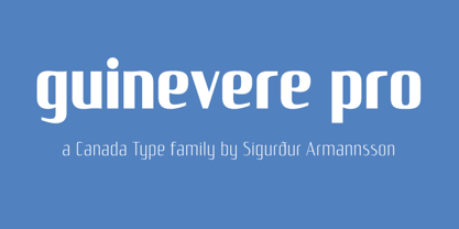 Guinevere Pro Font Poster 1