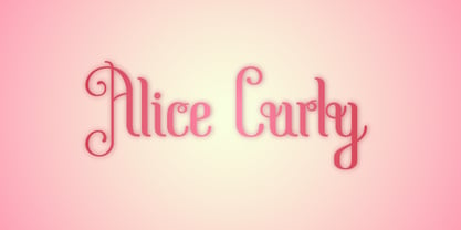 Alice Font Poster 6