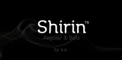 Shirin Font Poster 1