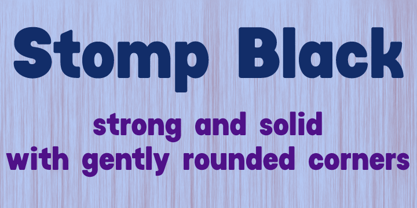 Stomp Font Poster 2