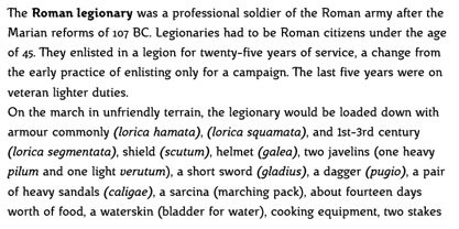 Legionary Font Poster 4