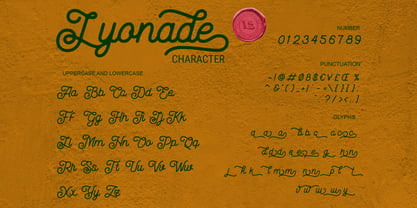 Lyonade Font Poster 5