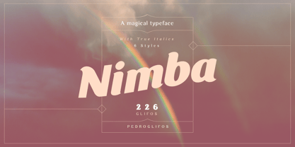 Nimba Font Poster 1