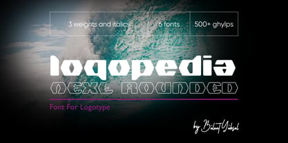Logopedia Next Rounded Fuente Póster 1