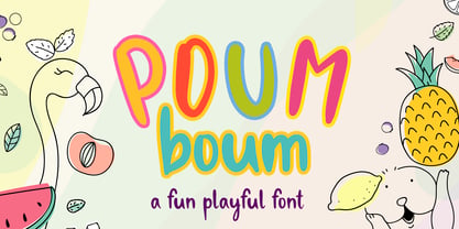 Poum Boum Fuente Póster 1