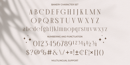 Banery Font Poster 10