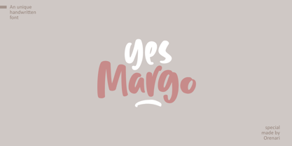 Yes Margo Font Poster 1