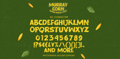 Murray Corn Font Poster 6