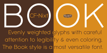 CF Nixt Font Poster 11