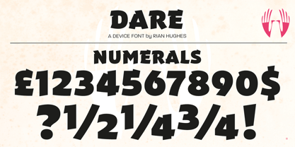 Dare Font Poster 8