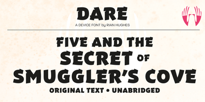 Dare Font Poster 5