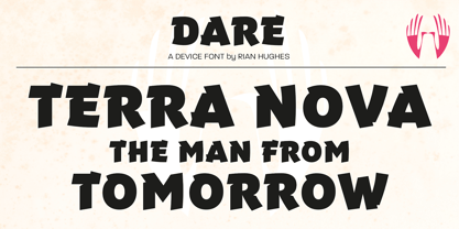 Dare Font Poster 4
