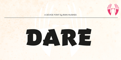 Dare Font Poster 3