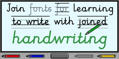 Linkpen Primary Font Poster 5