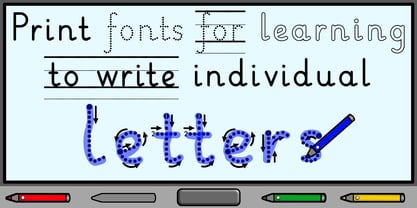 Linkpen Primary Font Poster 3