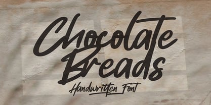 Chocolate Breads Font Poster 1