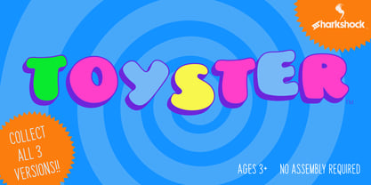 Toyster Font Poster 1
