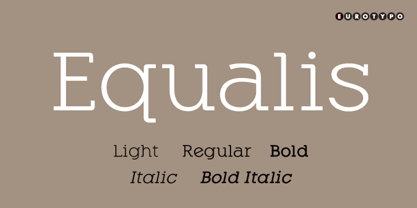 Equalis Font Poster 6