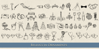 Belluccia Font Poster 8