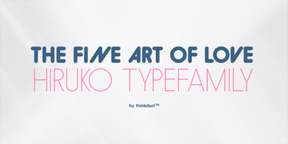 Hiruko Font Poster 1