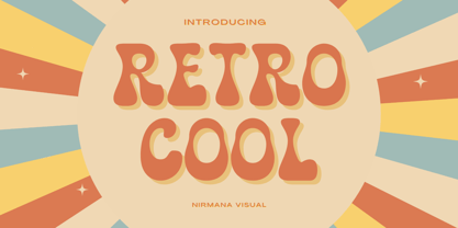 Retro Cool Font Poster 1