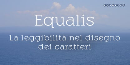 Equalis Font Poster 1