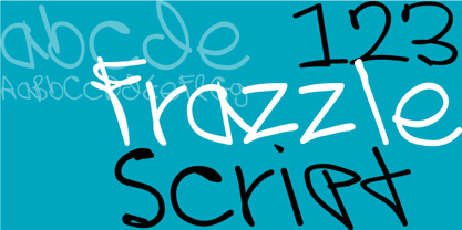 Frazzle Font Poster 1