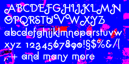 Geometa Deco Font Poster 3