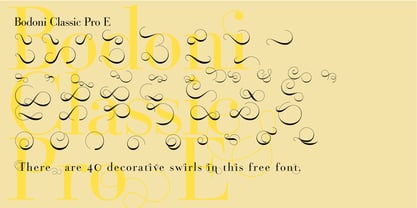 Bodoni Classic Pro Font Poster 5