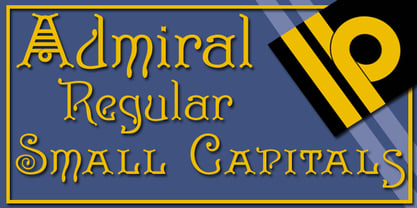Admiral Font Poster 3