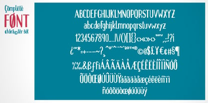 Pichi Font Poster 1