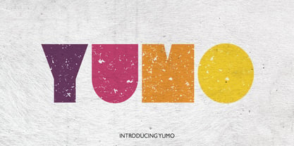 Yumo Font Poster 1