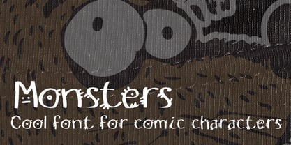 RB Monsters Font Poster 3