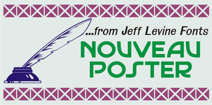 Nouveau Poster JNL Font Poster 1