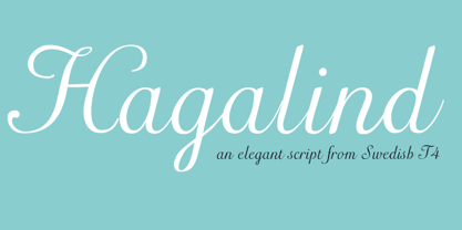 Hagalind Font Poster 1