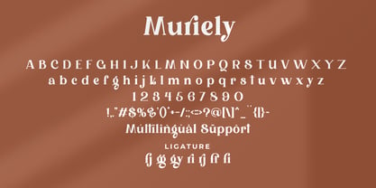 Muriely Font Poster 11